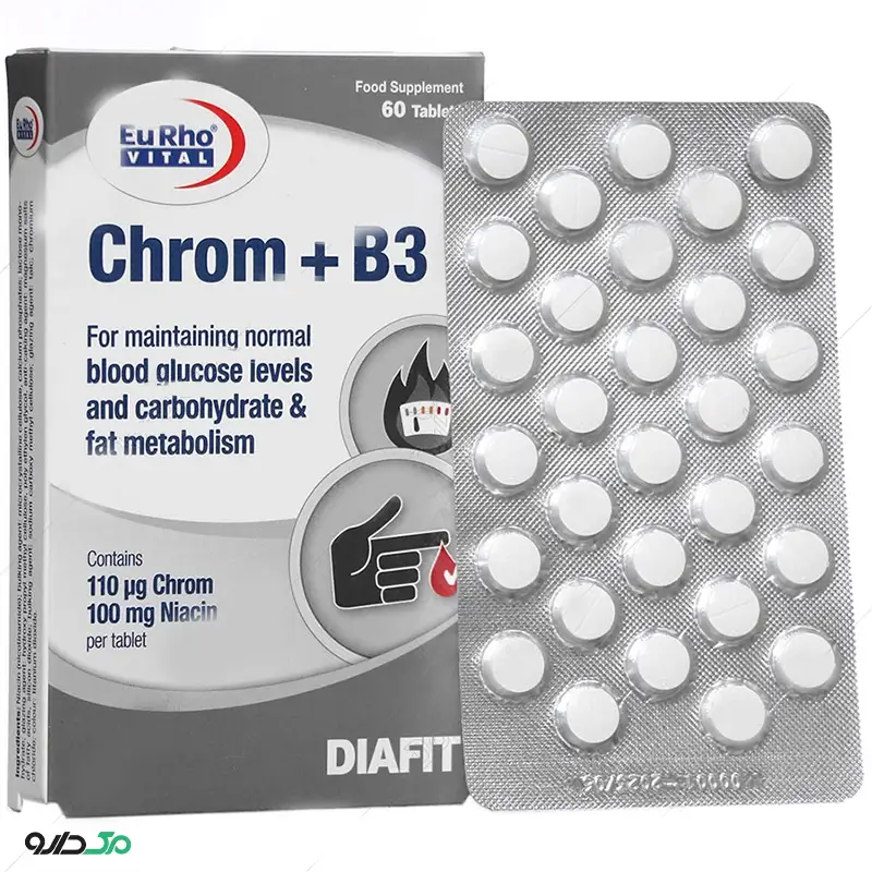 کروم و ب 3 یوروویتال 60 عددی